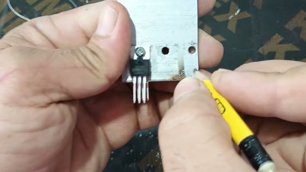 Tarjeta de potencia puente H.  Parte 1