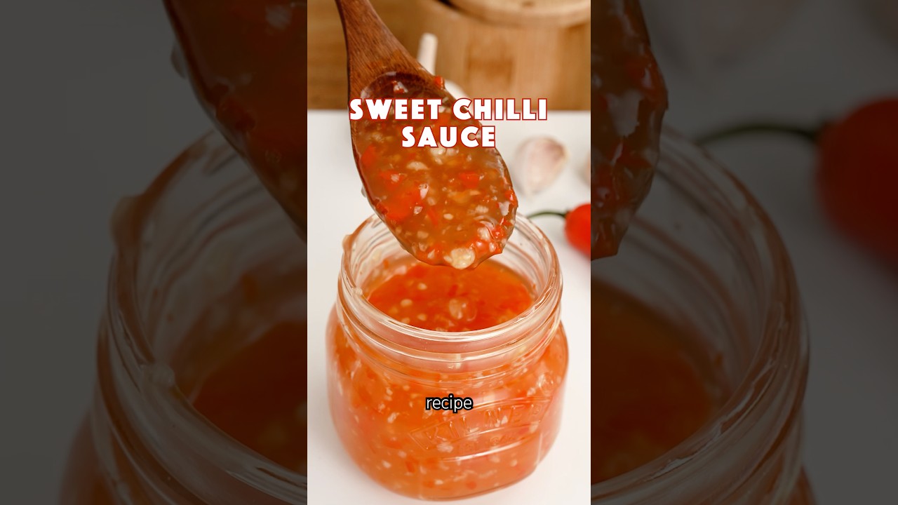 Hausgemachte s&uuml;&szlig;e Chilisauce