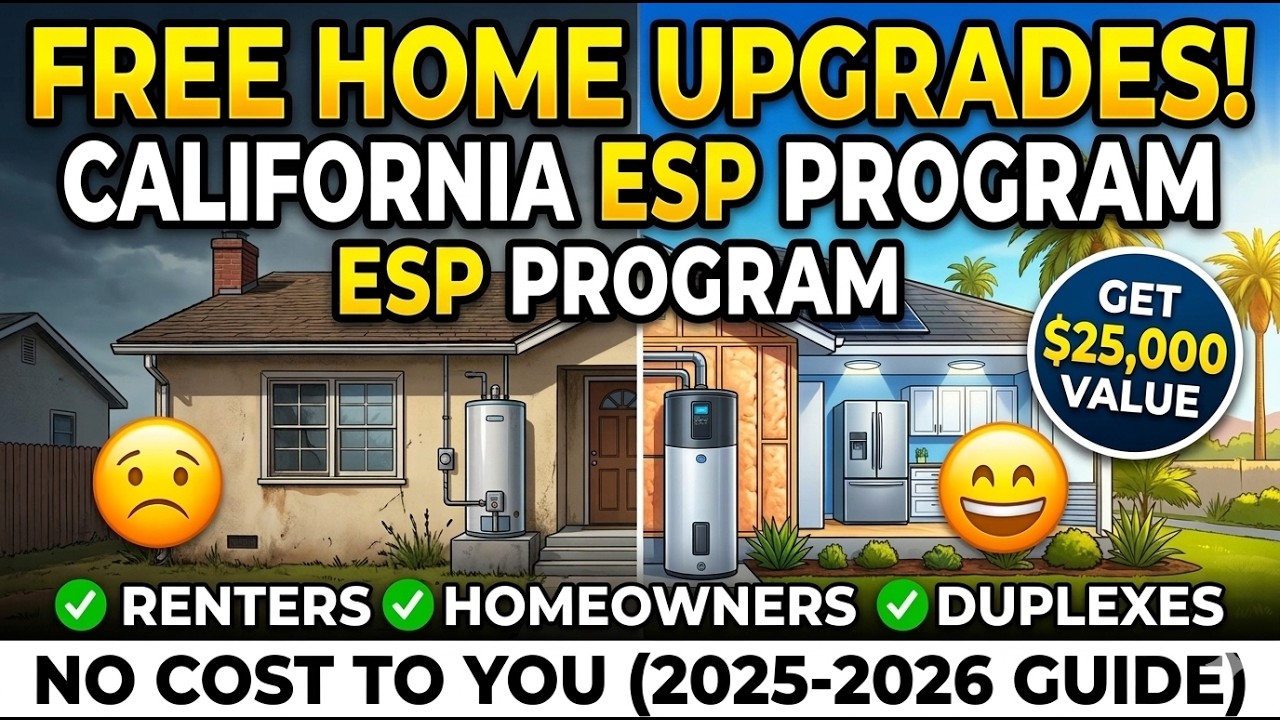 Free Home Upgrades in California: ESA Program Guide (2025-2026)
