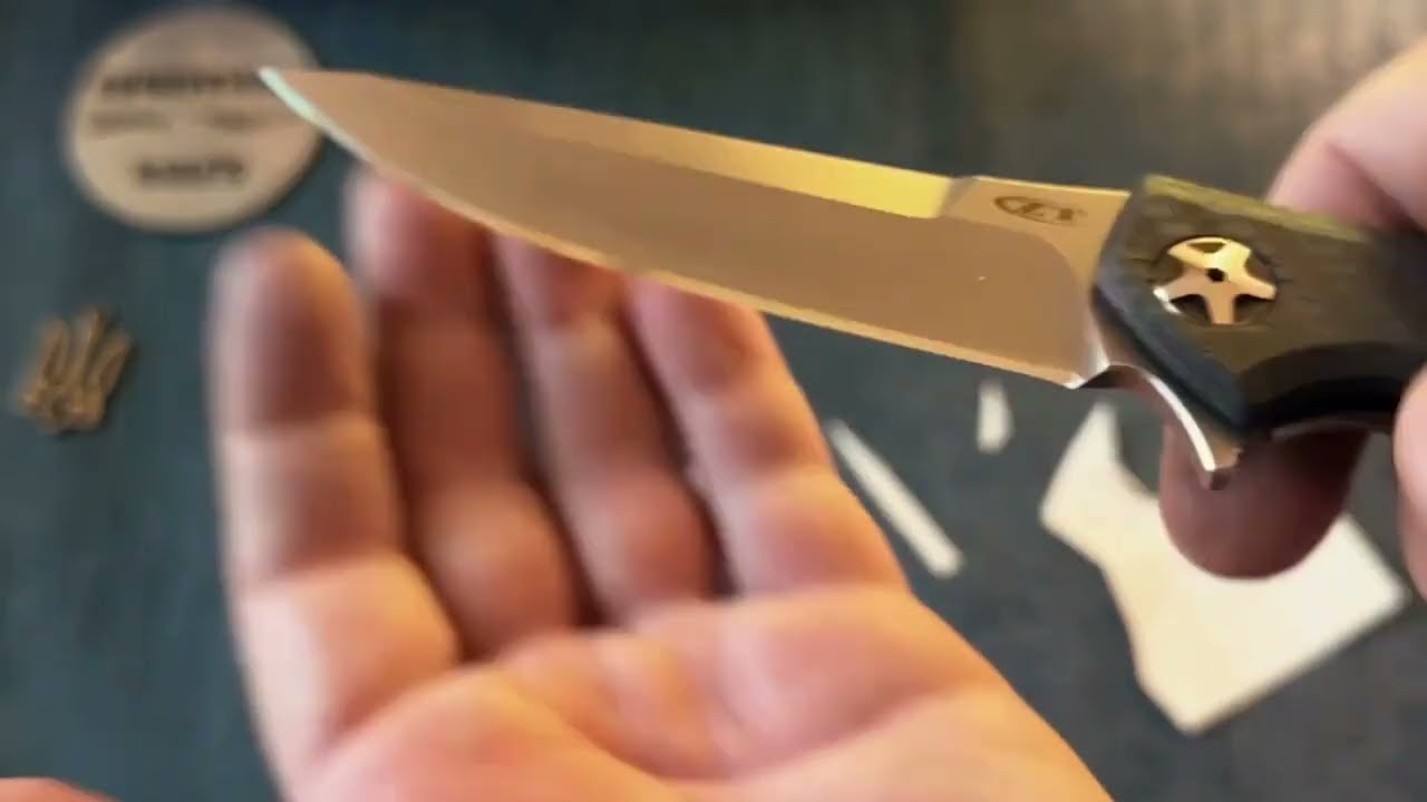 Заточил нож 🔪  Zero Tolerance 0452 со сталью  MAGNACUT  на клинке .
