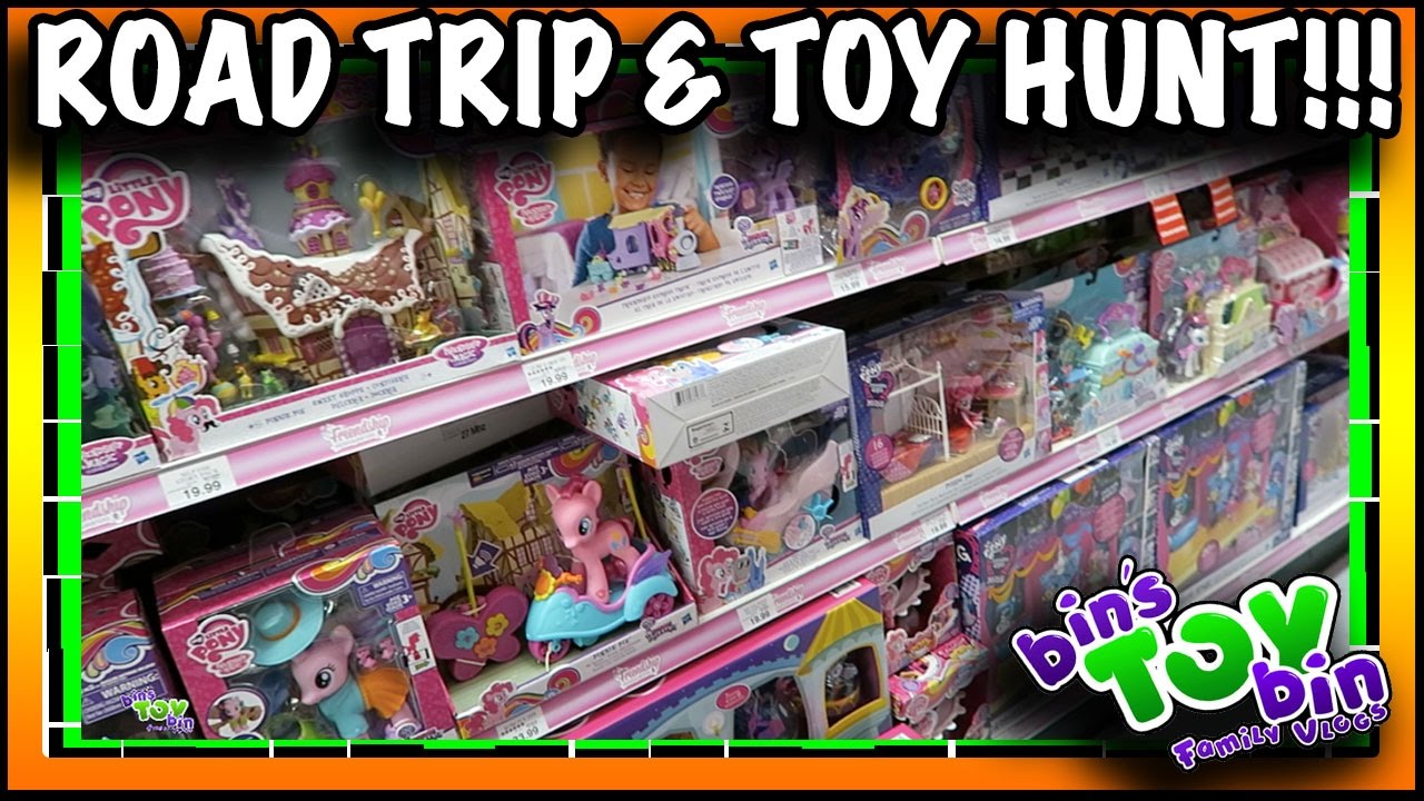 ROAD TRIP & TOY HUNT IN NEW HAMPSHIRE! 10.20.2016 | Bins Toy Bin Daily Vlogs