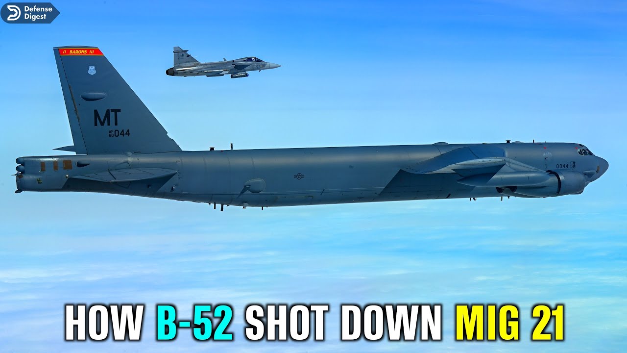 How B-52 Bombers Shot Down Mig 21 Fighter Jets in Vietnam