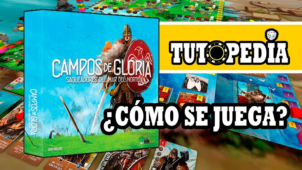 SAQUEADORES DEL MAR DEL NORTE: Campos de Gloria (Juego de Mesa / Expansión) ➤ Cómo se juega