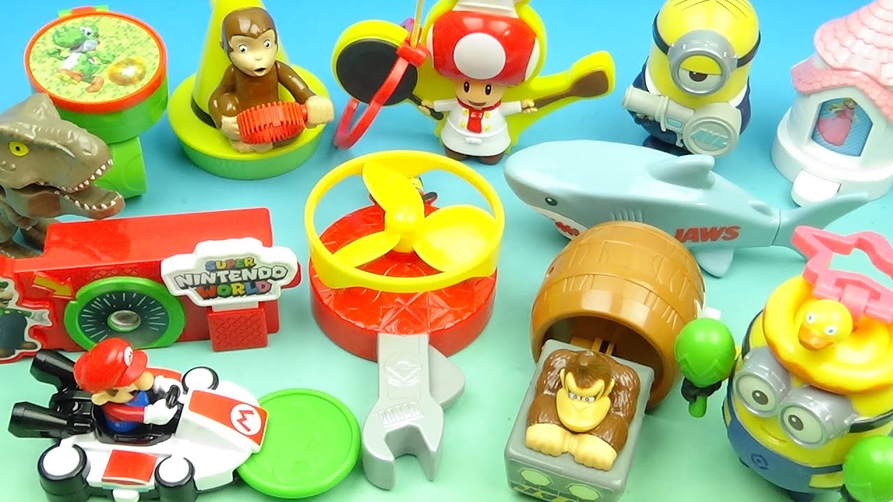 2024 McDONALD'S UNIVERSAL STUDIOS JAPAN set of 12 HAPPY MEAL COLLECTIBLES VIDEO REVIEW