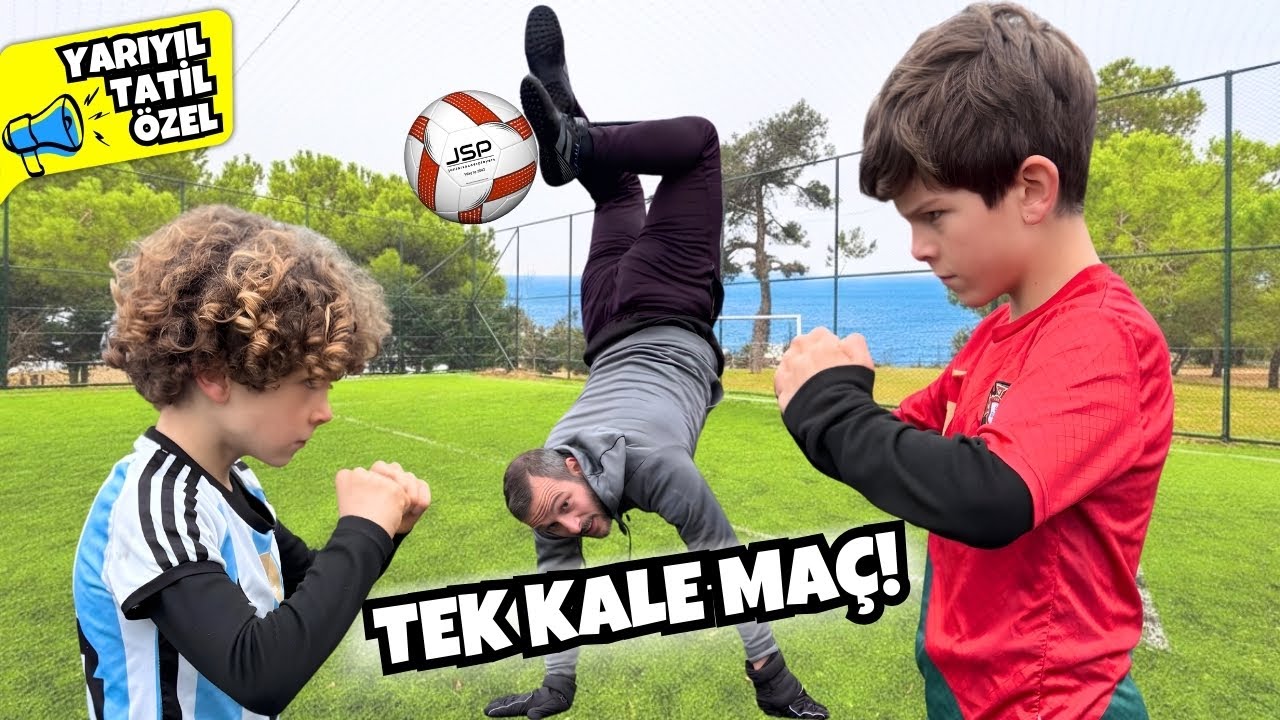 KAZANAN DOSTLUK OLSUN ÇOCUKLAR! TEK KALE MAÇ! YARIYIL TATİL ÖZEL 7. BÖLÜM