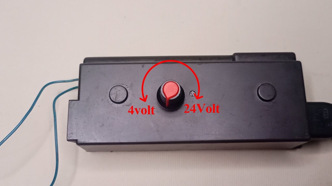 Modif Output adaptor printer menjadi 4volt sampai 24volt