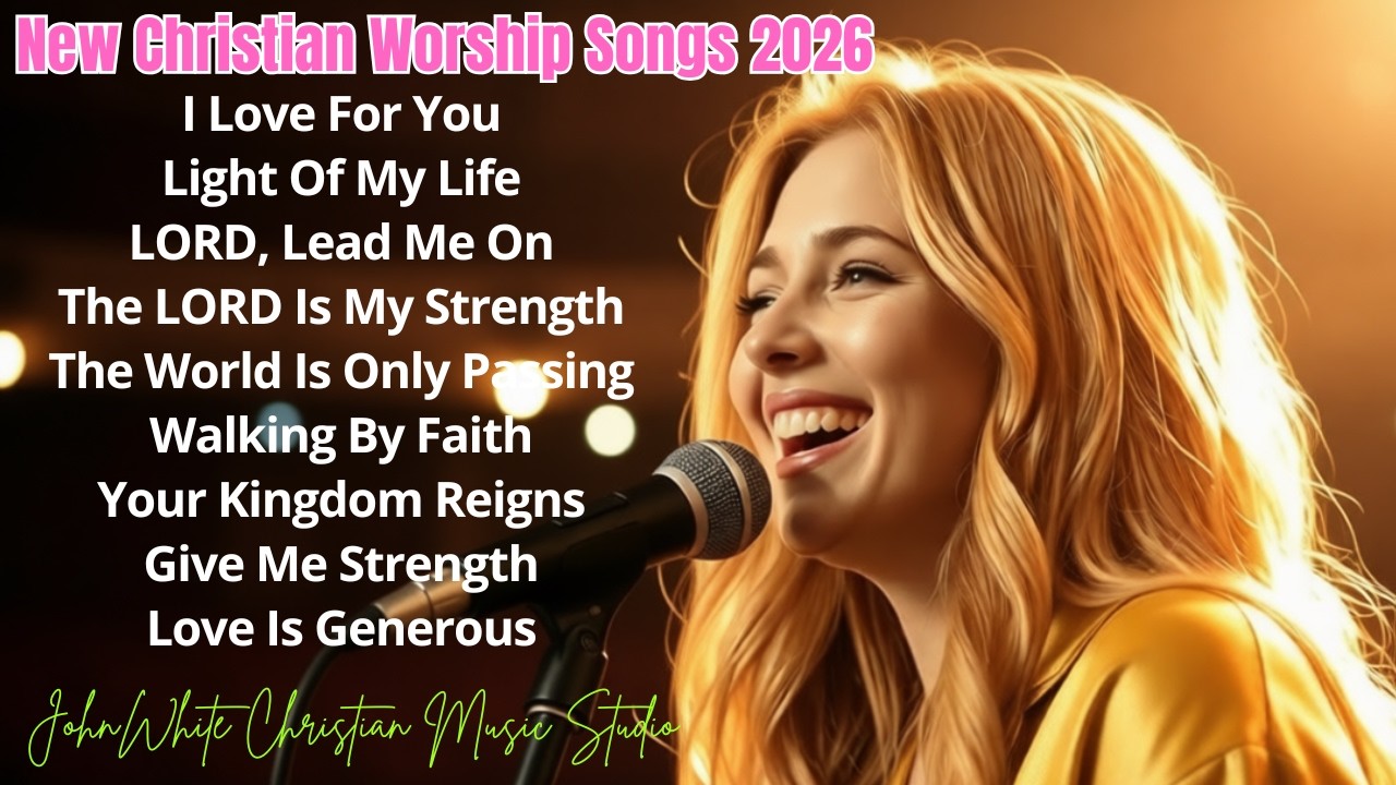 I Love For You ||  New Christian Worship Songs 2026 || JohnWhite Christian Music Studio 2026 ||