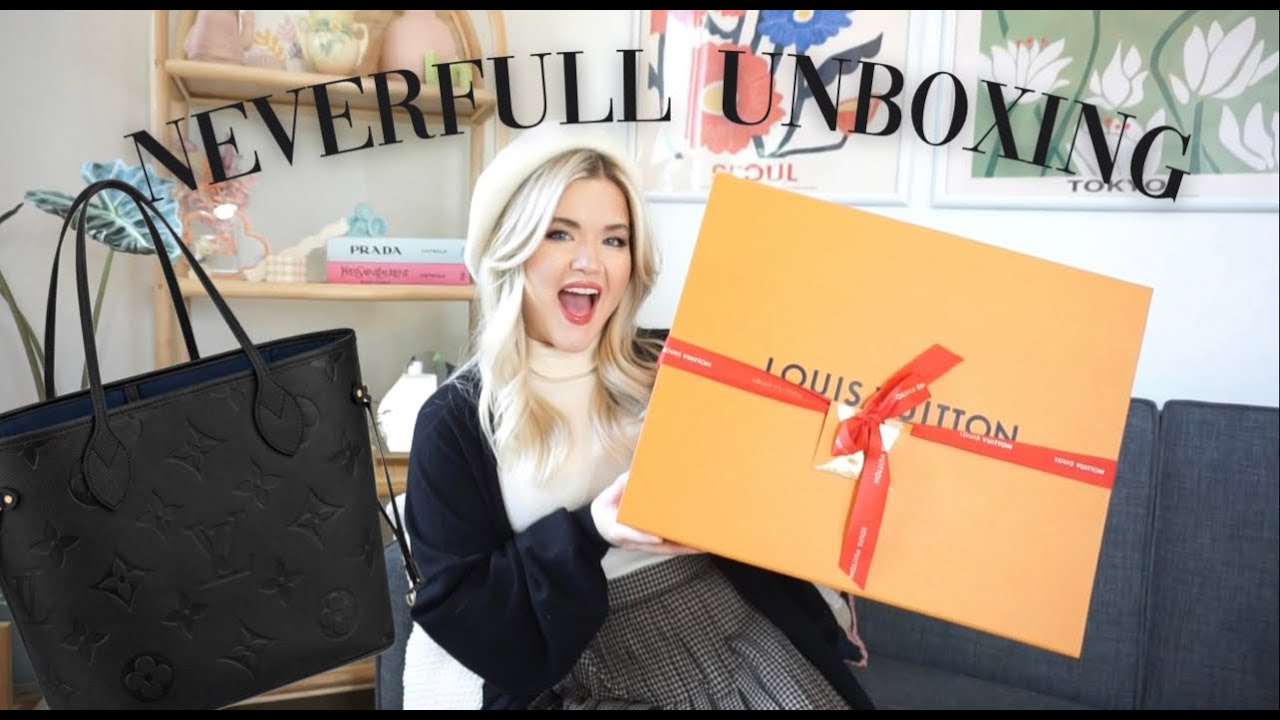 LOUIS VUITTON NEVERFULL MM UNBOXING!