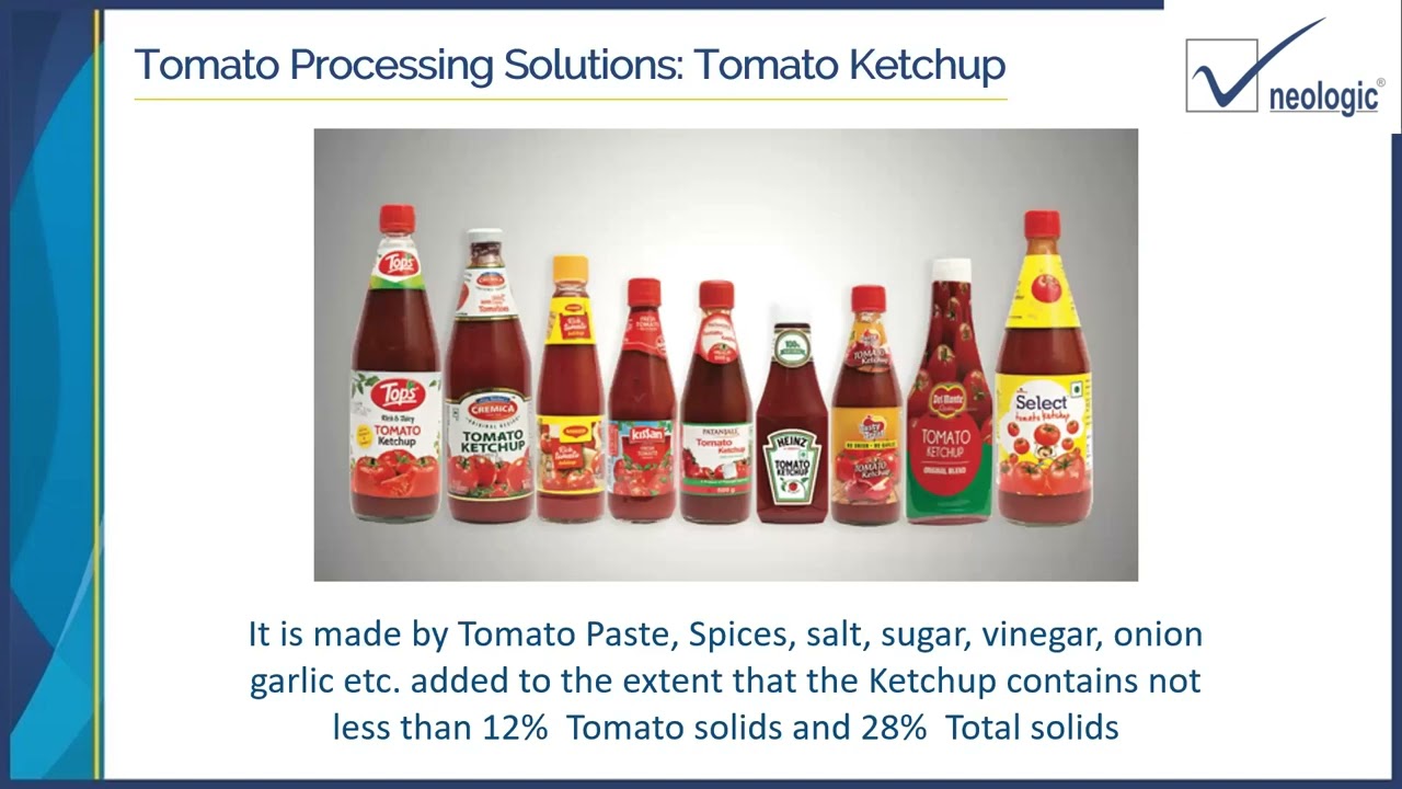 Webinar on Tomato Processing Solutions | Learn How Tomato Processing is Done.