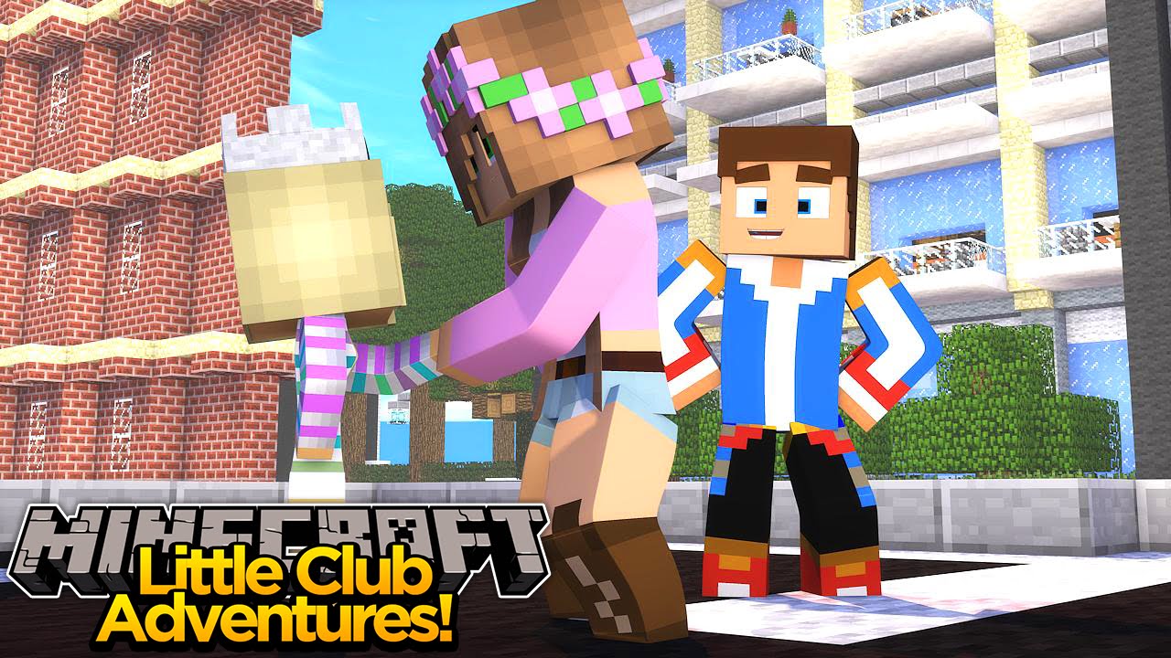 Minecraft Little club Adventures - Little Kelly Meets BABY LEAH!!!