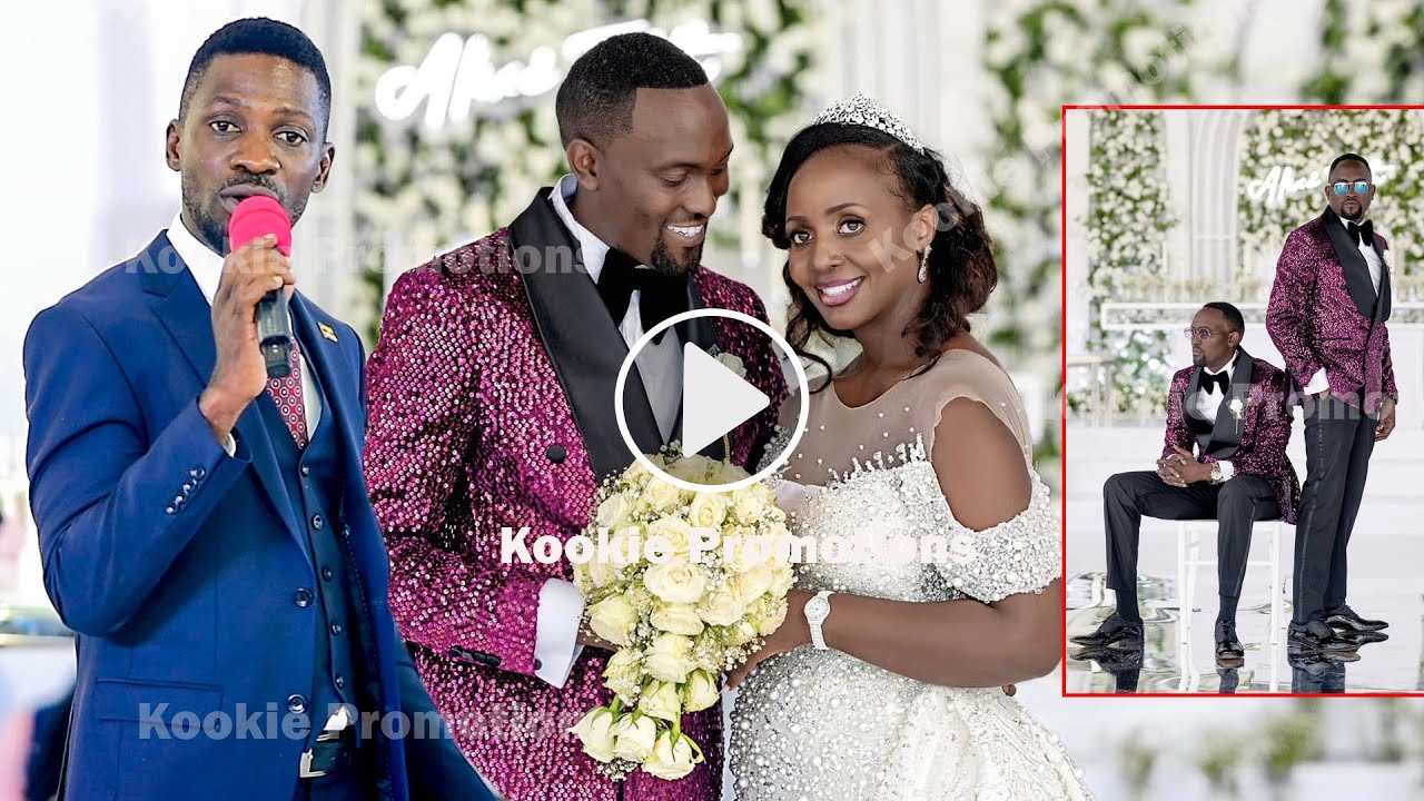 Bobi Wine's Emotional Speech at Alex Waiswa Mufumbiro & Edith on Their Wedding Day.
