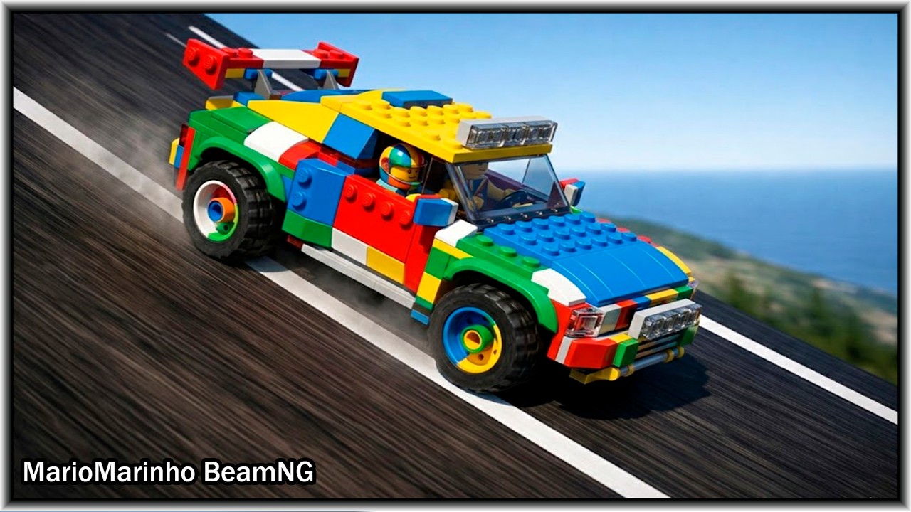 LEGO Car Crashes & Jump #1 | BeamNG.drive