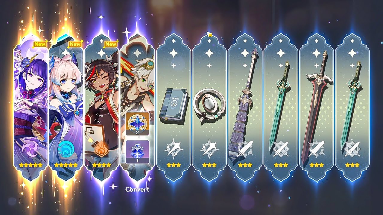 Wishing for RAIDEN SHOGUN PULL KOKOMI PULL Genshin Impact