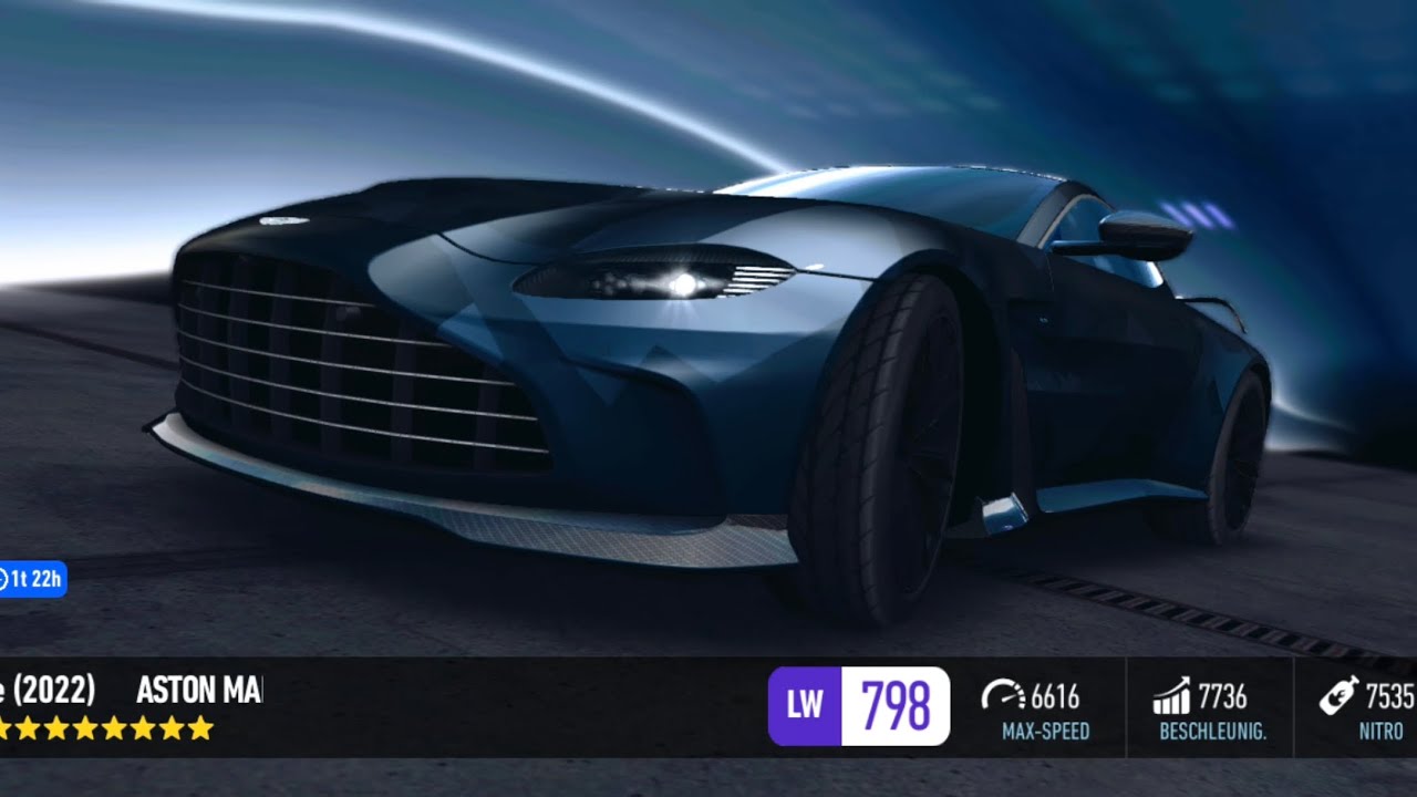 Aston Martin V12 Vantage (2022) upgraded to 8★ | Need For Speed™ No Limits