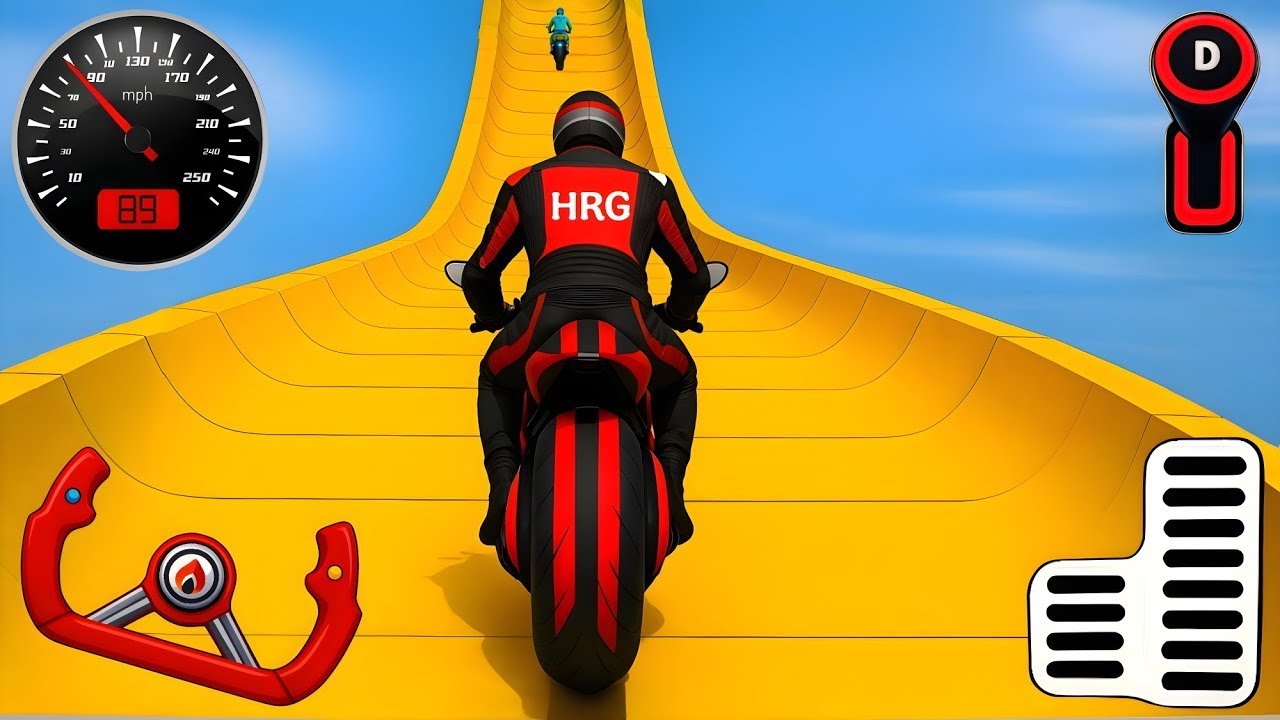 Insane Motor Stunts Master Mega Ramp Madness | Extreme 3D Stunts & Moto Speed 2026 | COPPA KIDS