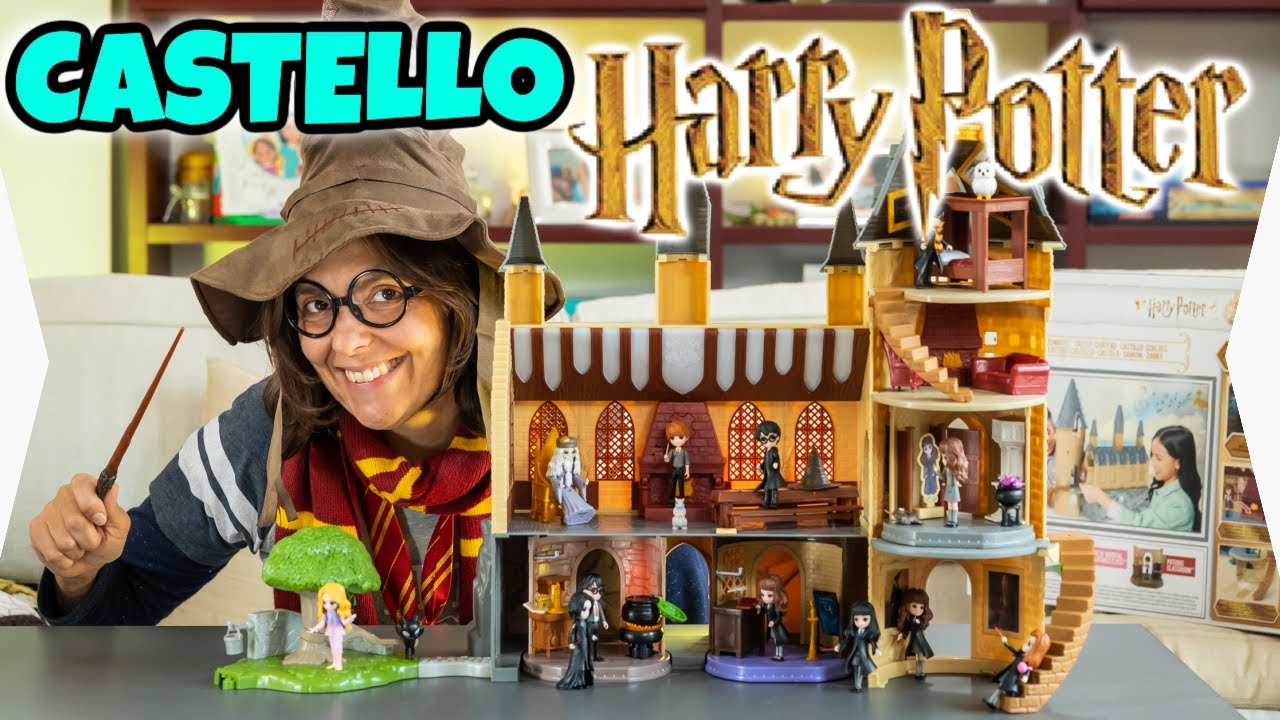 CASTELLO DI HOGWARTS con Ale POTTER, Davidente e il CAPELLO PARLANTE