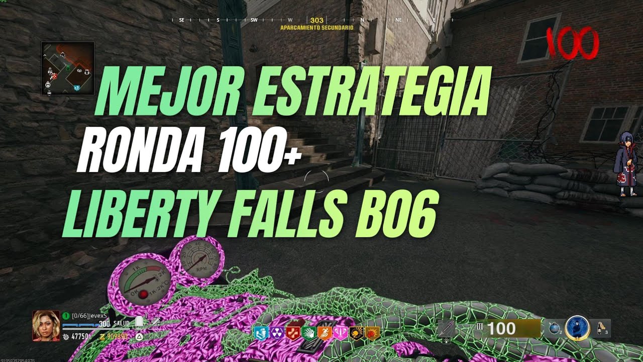 La MEJOR ESTRATEGIA para la RONDA 100 en Black Ops 6 Zombies! (Guía Ronda 100 Liberty Falls ESPAÑOL)
