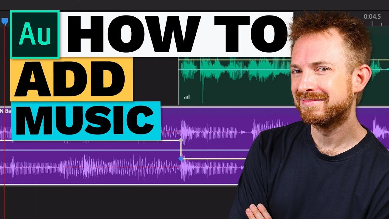 Учебное пособие по Adobe Audition — как уменьшить громкость музыкальных треков (чтобы можно было ...
