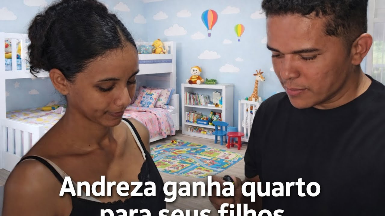 AMDREZA GANHA QUARTO PARA SEUS FILHOS ? @ElizeuSilvaTV 