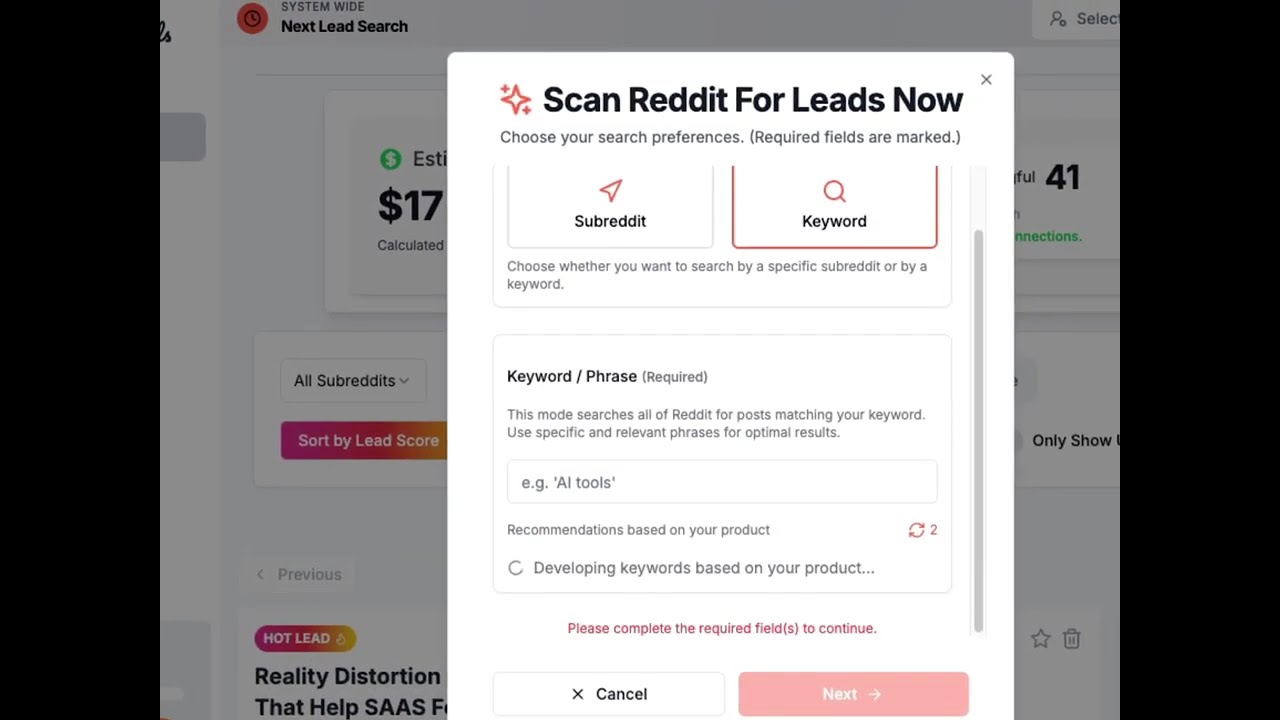 🚀 Scan All of Reddit in Seconds! Find the Best Keywords & Subreddit Insights with Subreddit Signals