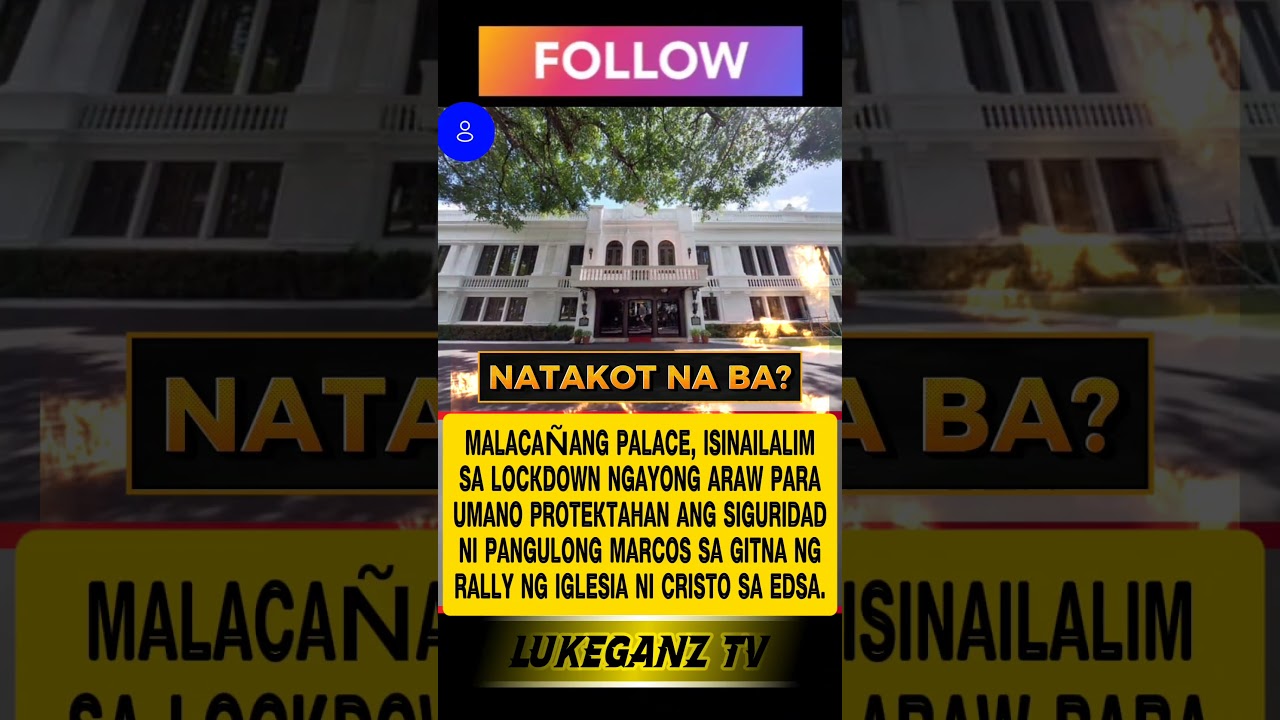 HALA! MALACA&Ntilde;ANG NAG-LOCKDOWN? NATAKOT BA? #highlights#news#viral#trending#shorts#update