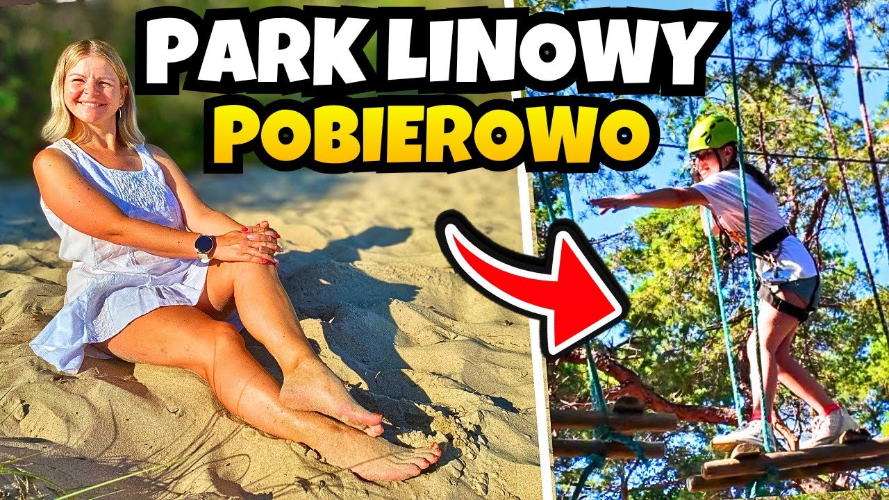 25 TYS. SUBÓW 🎉 Park Linowy w Pobierowie + Plaża i Lody - Pustkowo 🌊🍦