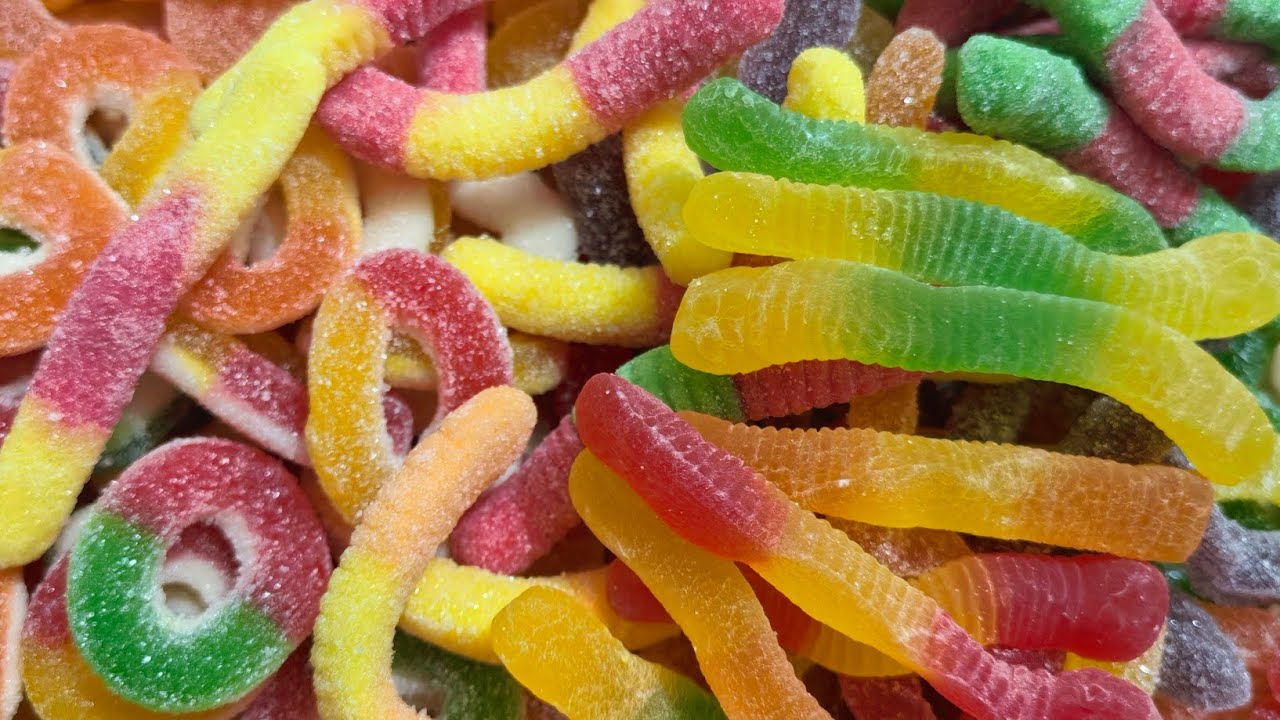 Filling Platter with Sweets 🍬ASMR 🍭Oddlysatisfying 🍭Compilations #candy #satisfying #sweet 
