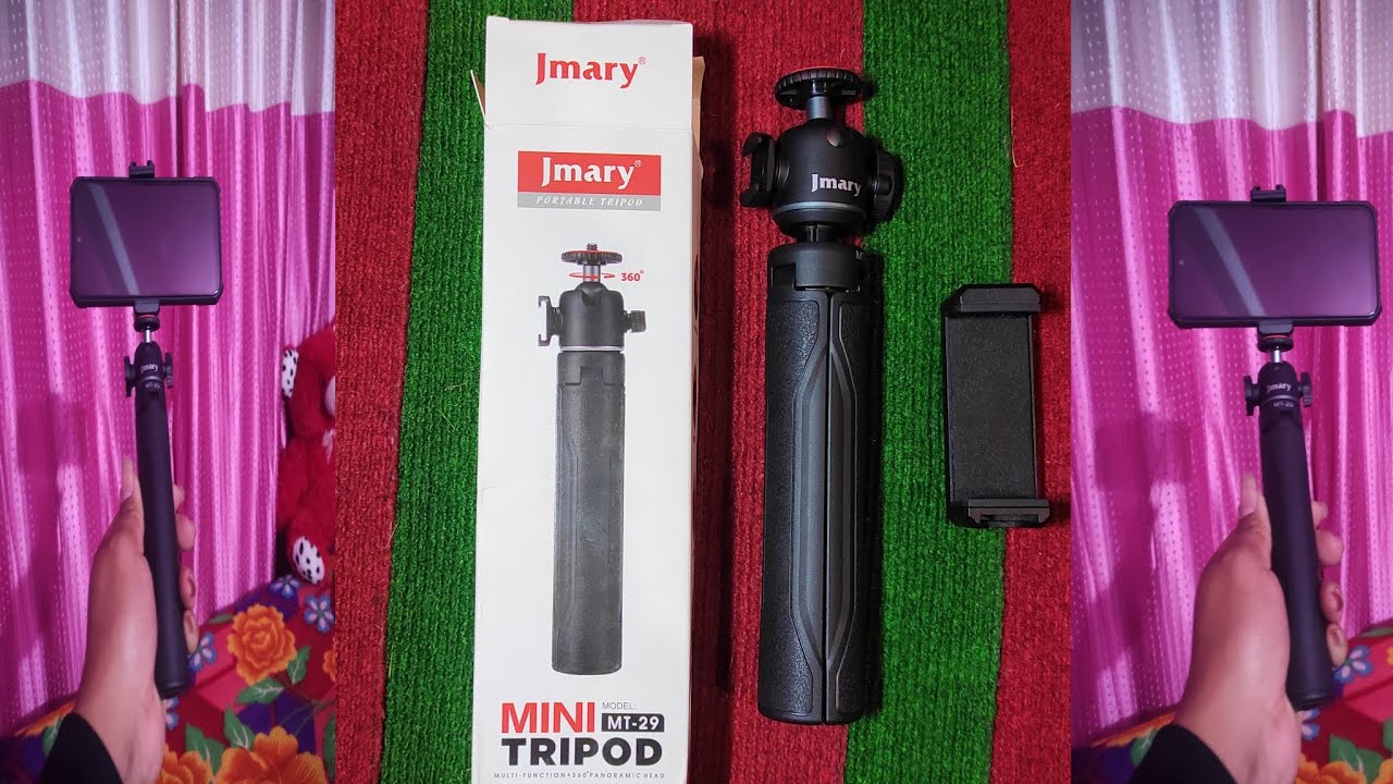 Jmary MT29 Mini Tripod – The Best Budget Tripod for Vlogging & Photography