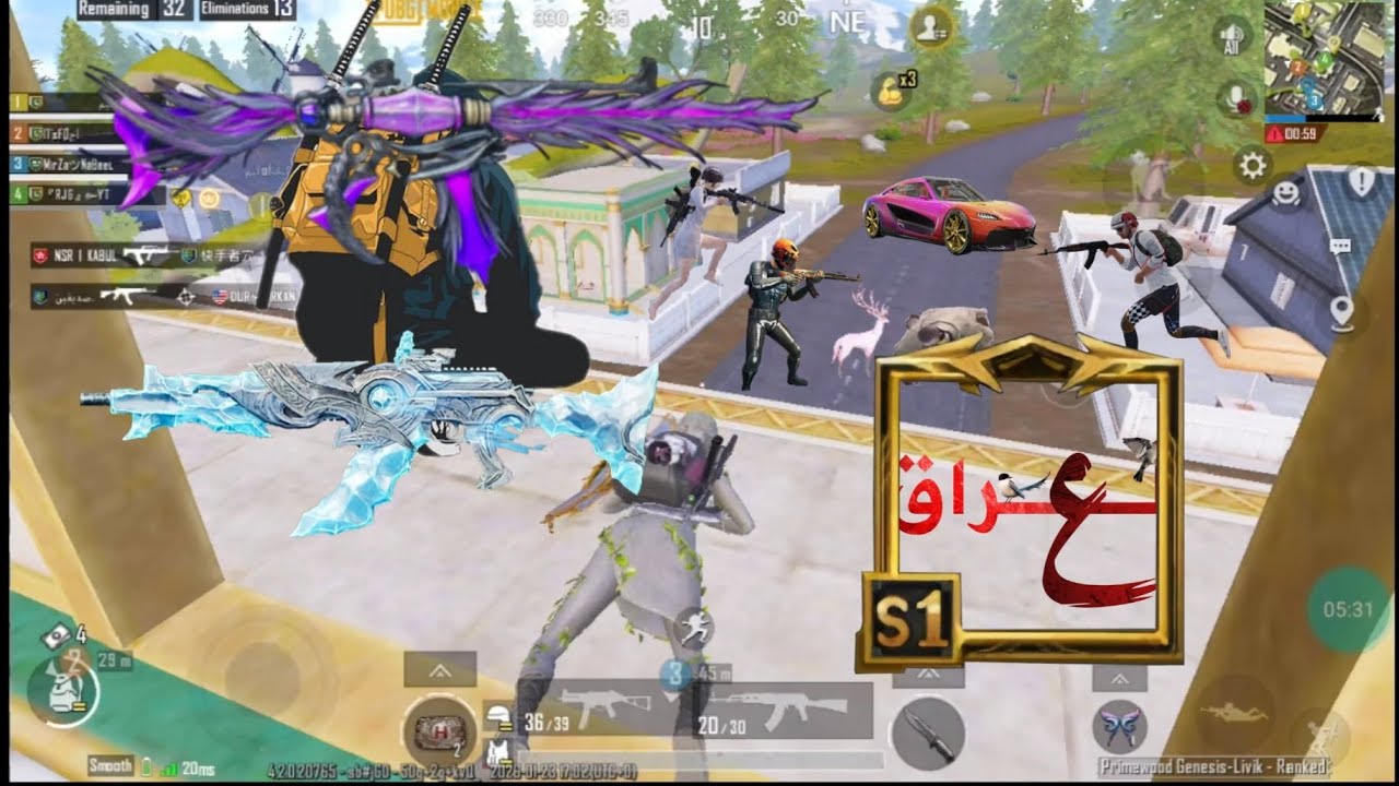 Omg😱!! Arabic lobby Aluraq Arabia boy | Very hard lobby | New M416 upgrade | 
