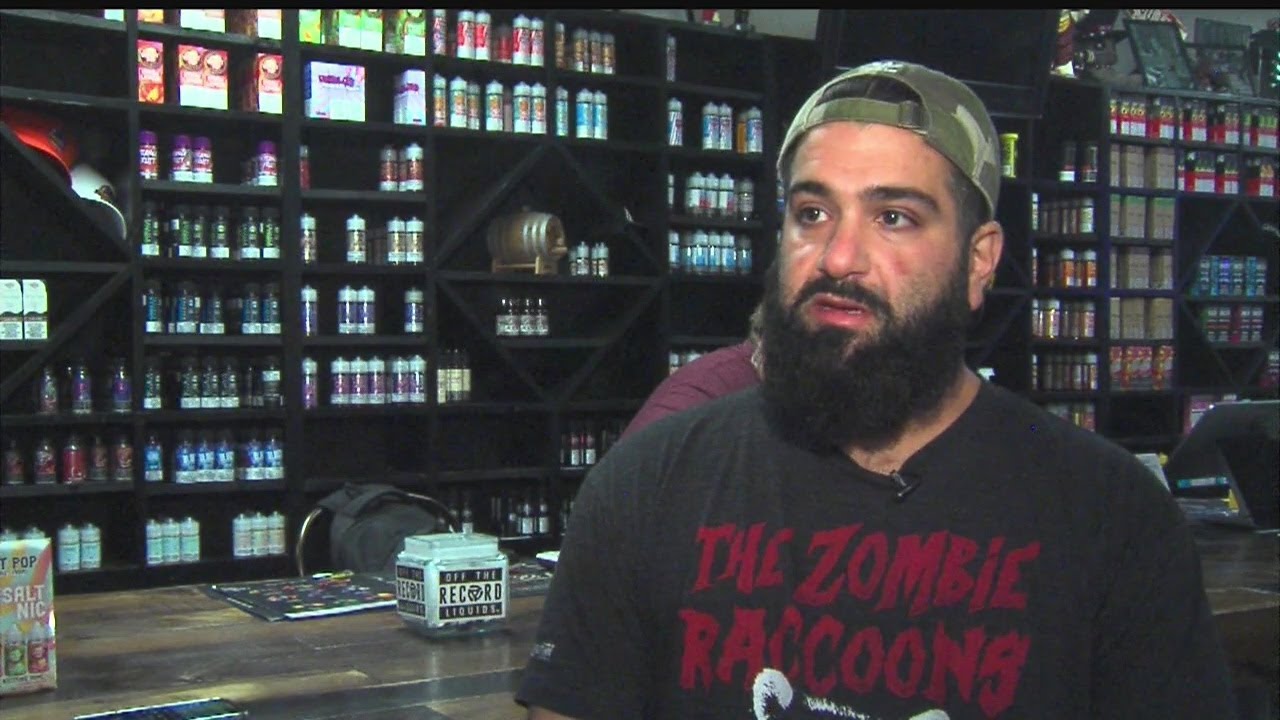 Canfield vape shop owner worried about flavor ban, but not for business reasons