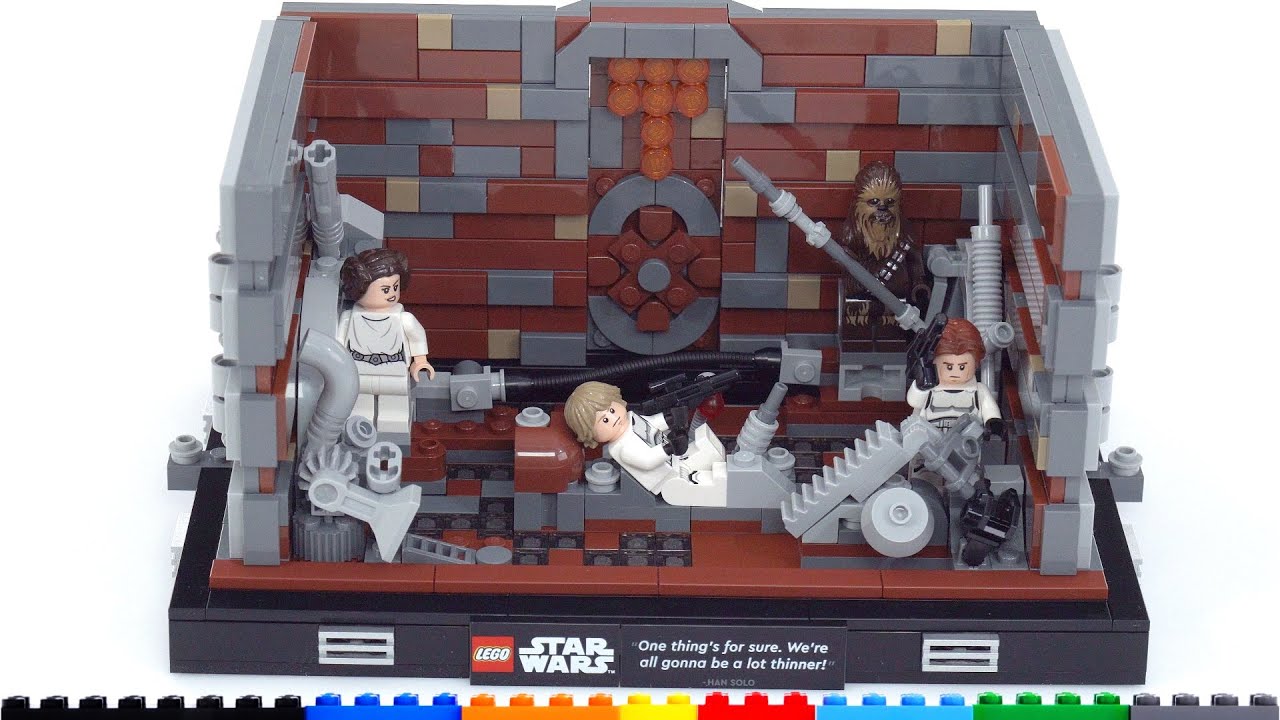 LEGO Star Wars Death Star Trash Compactor Diorama 75339 review! PLEASE help me understand the price