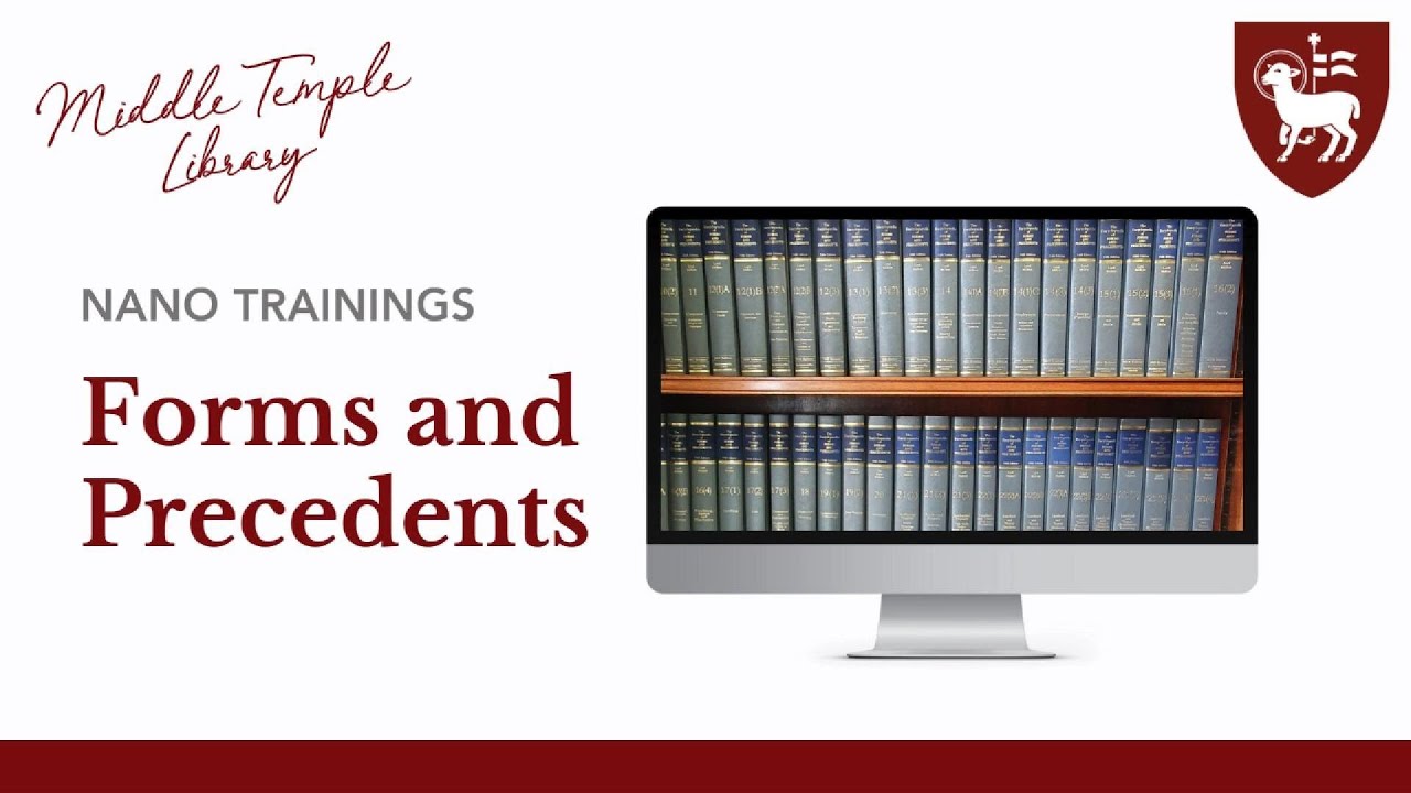 Nano Trainings: Forms and Precedents