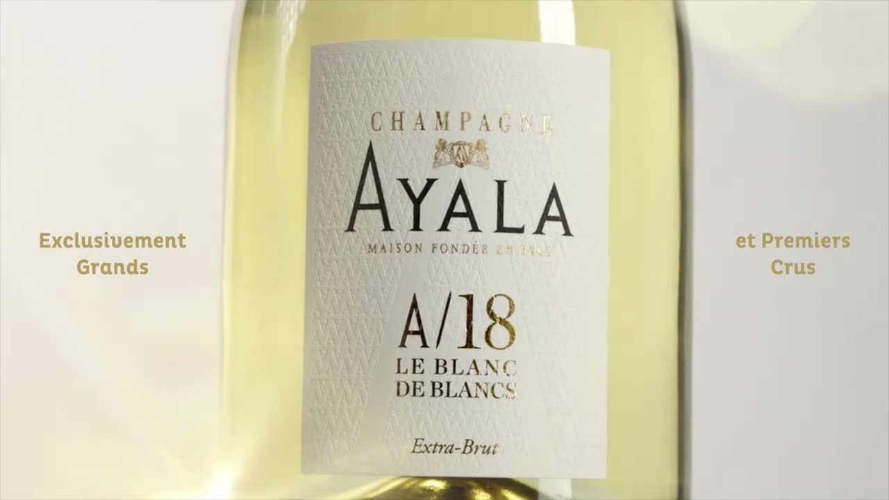 Champagne AYALA r&eacute;v&egrave;le Le Blanc de Blancs A/18