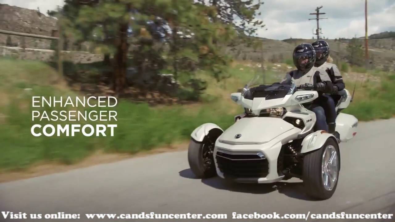 Can Am Spyder F3 T and F3 Limited 2017