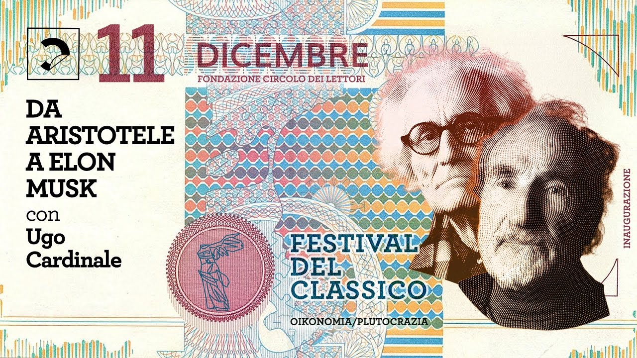 Ugo Cardinale | Tra oikonomia e crematistica: da Aristotele a Elon Musk