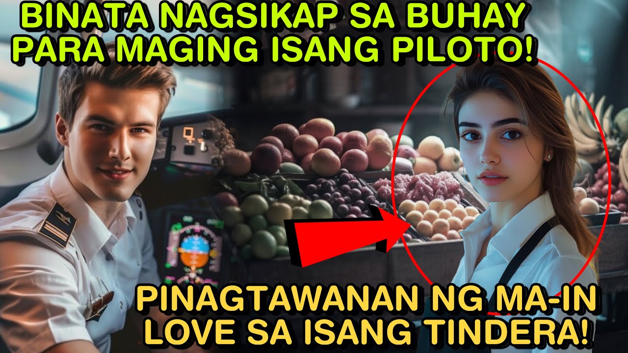 BINATA NAGSIKAP SA BUHAY PARA MAGING ISANG PILOTO! PINAGTAWANAN NG MA-IN LOVE SA ISANG TINDERA!