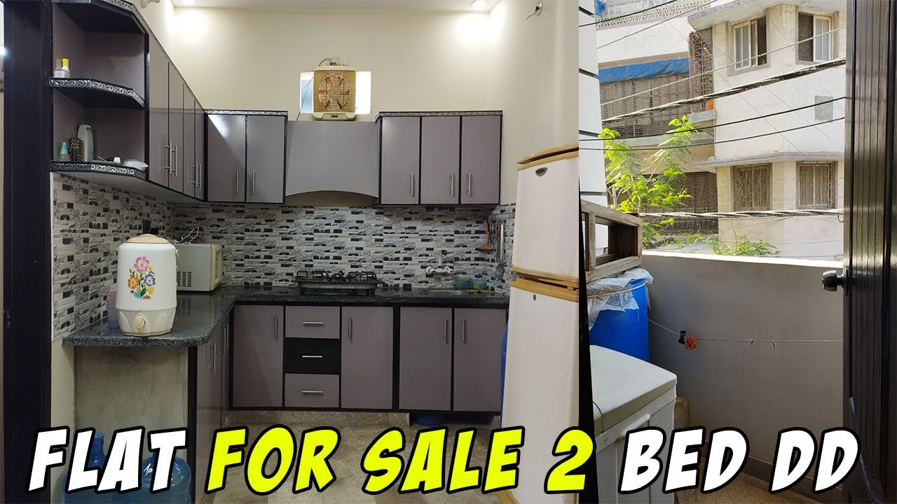 Flat For Sale | 1st Floor 2 Bed DD 2 Side Corner Nazimabad 3F