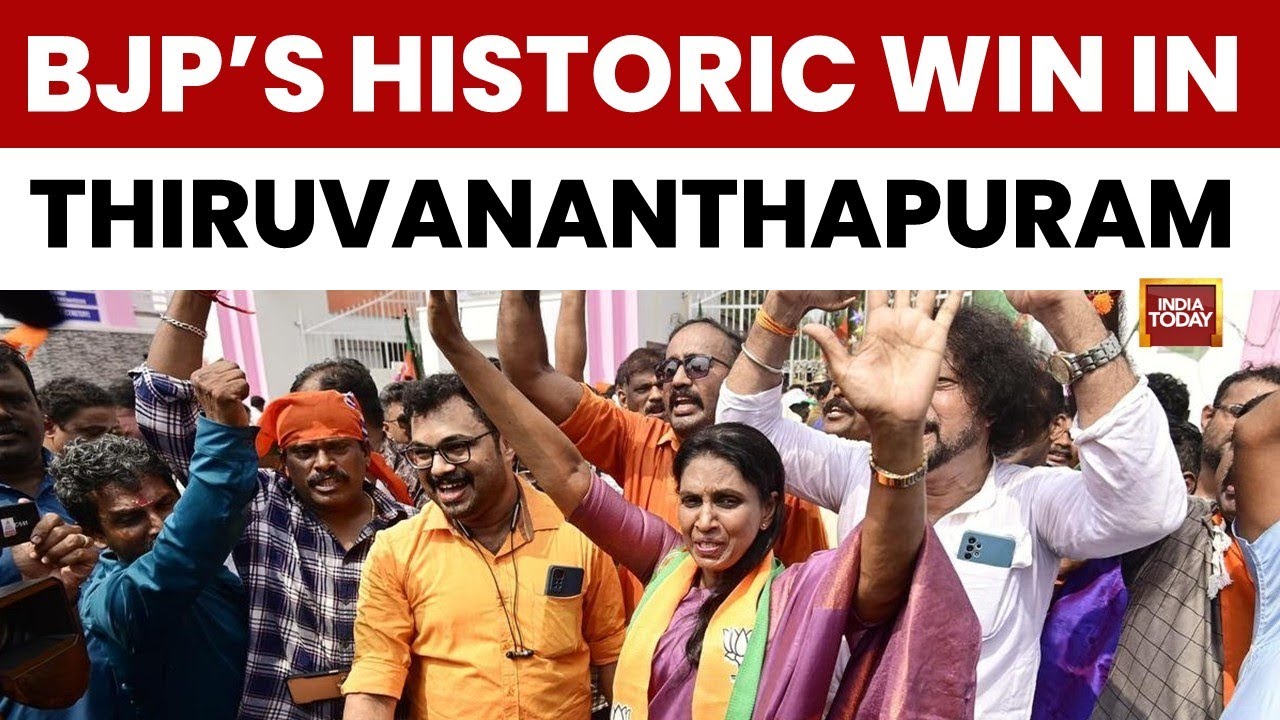 Kerala Local Body Polls: BJP Wins Thiruvananthapuram Corporation; UDF Leads in Municipalities