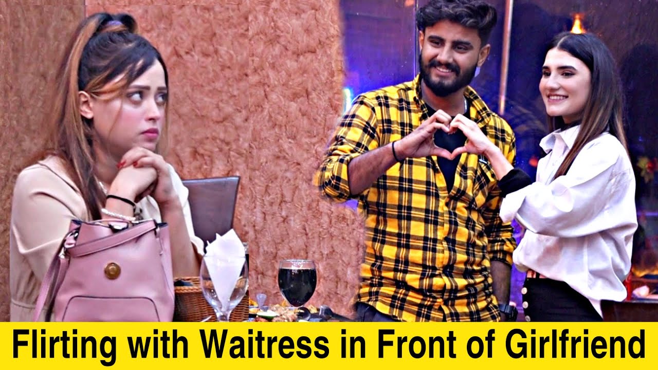 Flirting With A Waitress In Front of My Girlfriend Prank @ThatWasCrazy