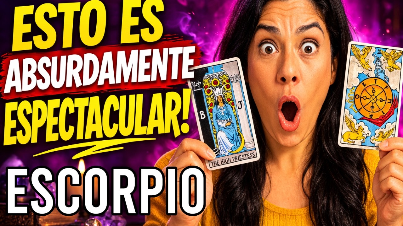 ESCORPIO ⚠️ PREPARATE PARA ESTE IMPACTANTE TIEMPO! VUELVE TU PERSONA ESPECIAL! ⚠️#ESCORPIO