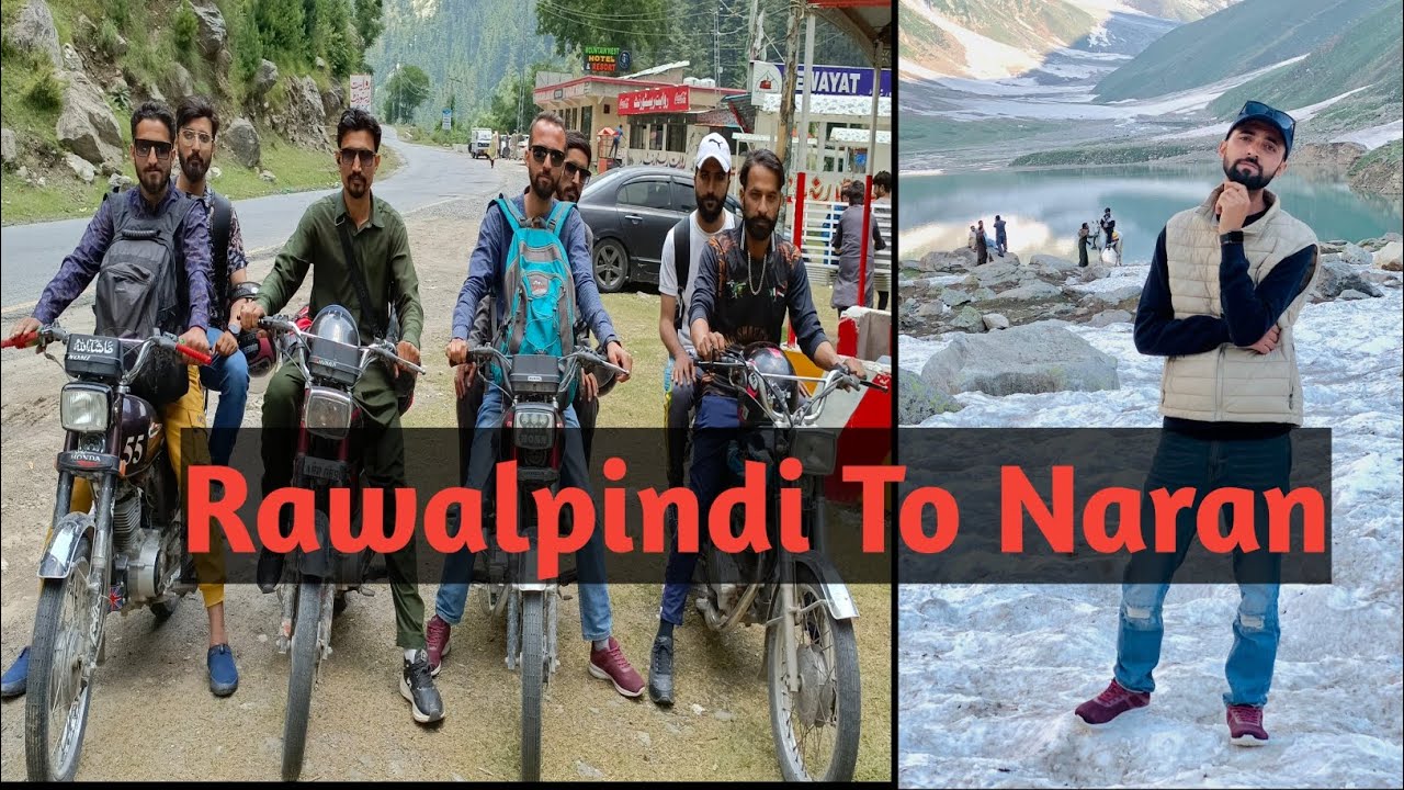 Rawalpindi to Naran on bike part 1 | Naran kagan babusar top via Muzafraabad