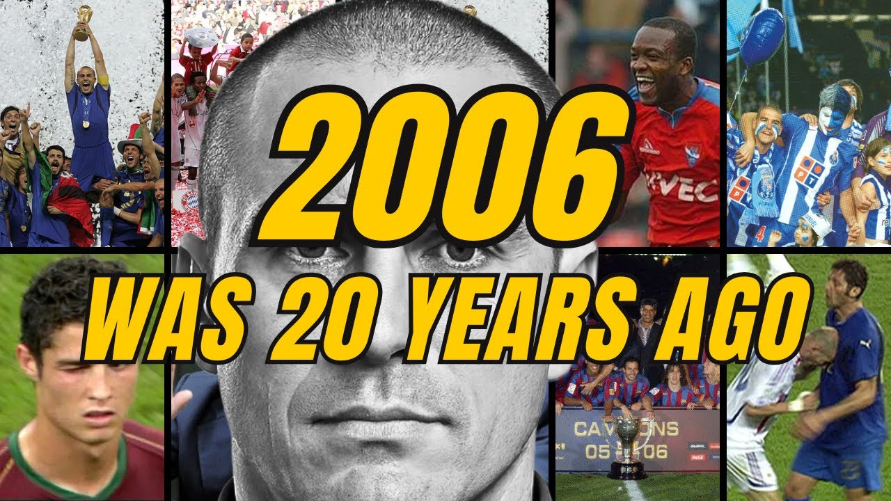 2006 год был 20 лет назад – тогда футбол ощущался по-другому.