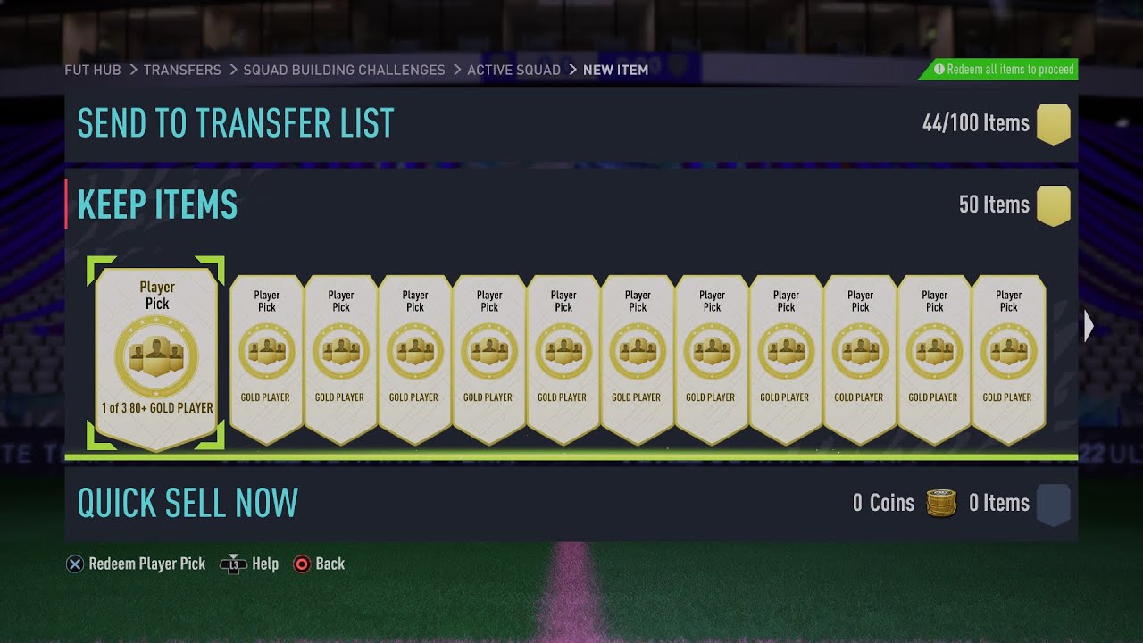 Opening 50 X 80+ Player Picks FIFA 22 Future Stars