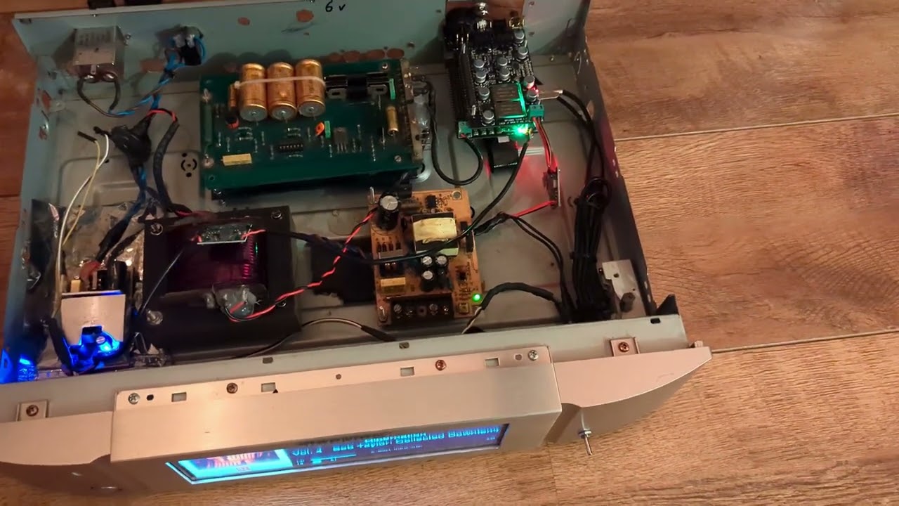 Streamer building transport pi AES from leftover parts.