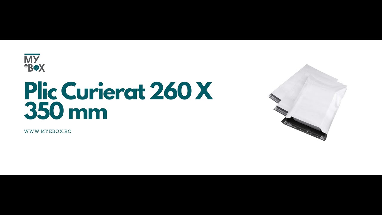 Plic Curierat 260 X 350 mm - MyEbox