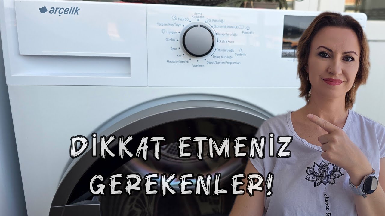 Kurutma Makinesi Çamaşırı Küçültüyor, Islak Bırakıyor ve Koku Yapıyorsa Bunlara Dikkat!