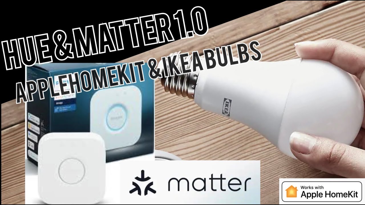 Philips Hue Matter 1.0 IKEA TRÅDFRI Bulbs HomeKit Exposed! How to enable Matter for maximum control?