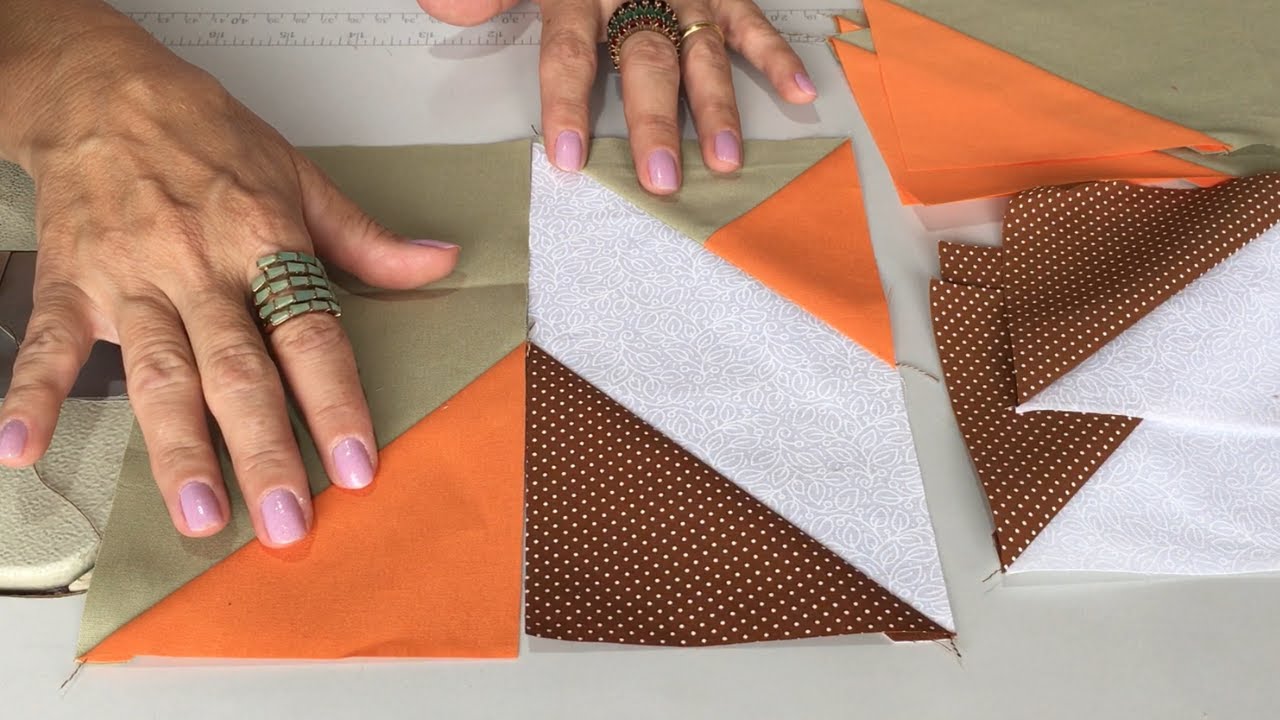 Jeito DIFERENTE e FÁCIL de Costurar BLOCO de PATCHWORK!