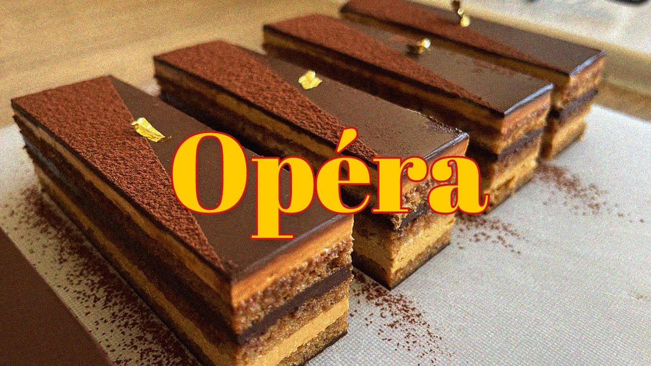 ☕️ ‘오페라 케이크’ 만들기 | Opera Cake | Gâteau Opéra | 프랑스 제과 | 홈베이킹 | 델리슈