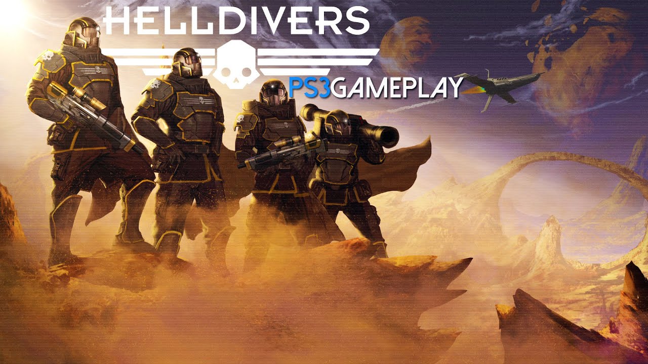 Helldivers Gameplay (PS3 HD)